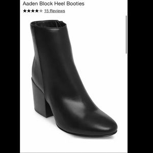 Madden Girl block heeled booties